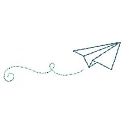 Stickdatei - Papierflieger